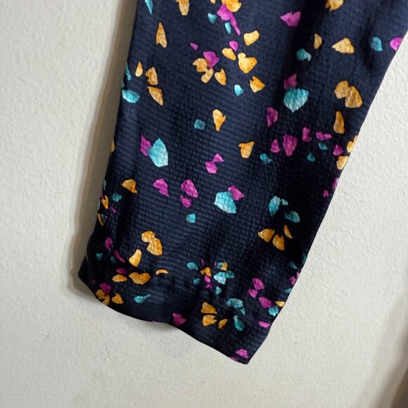 Karina Grimaldi Renatta Speckled Mini Dress Women's Small Blue Formal Wedding - Picture 10 of 16